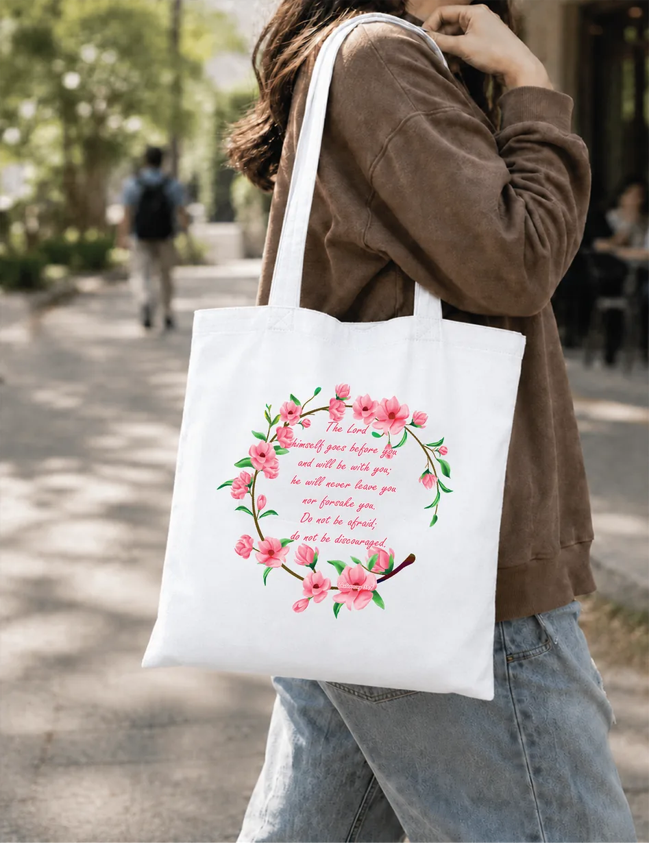 The Lord Himself Goes Before Non Zipper Tote Bag