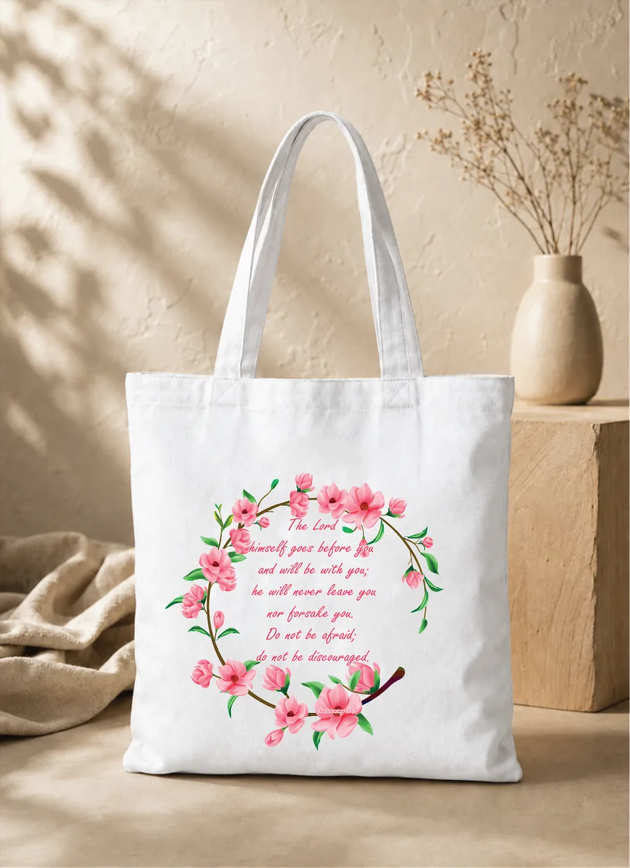 The Lord Himself Goes Before Non Zipper Tote Bag